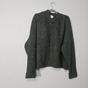 Women's Apricot  Green Sweater Sz M